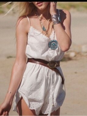 SPELL 🌸 Casablanca Strappy Romper EUC